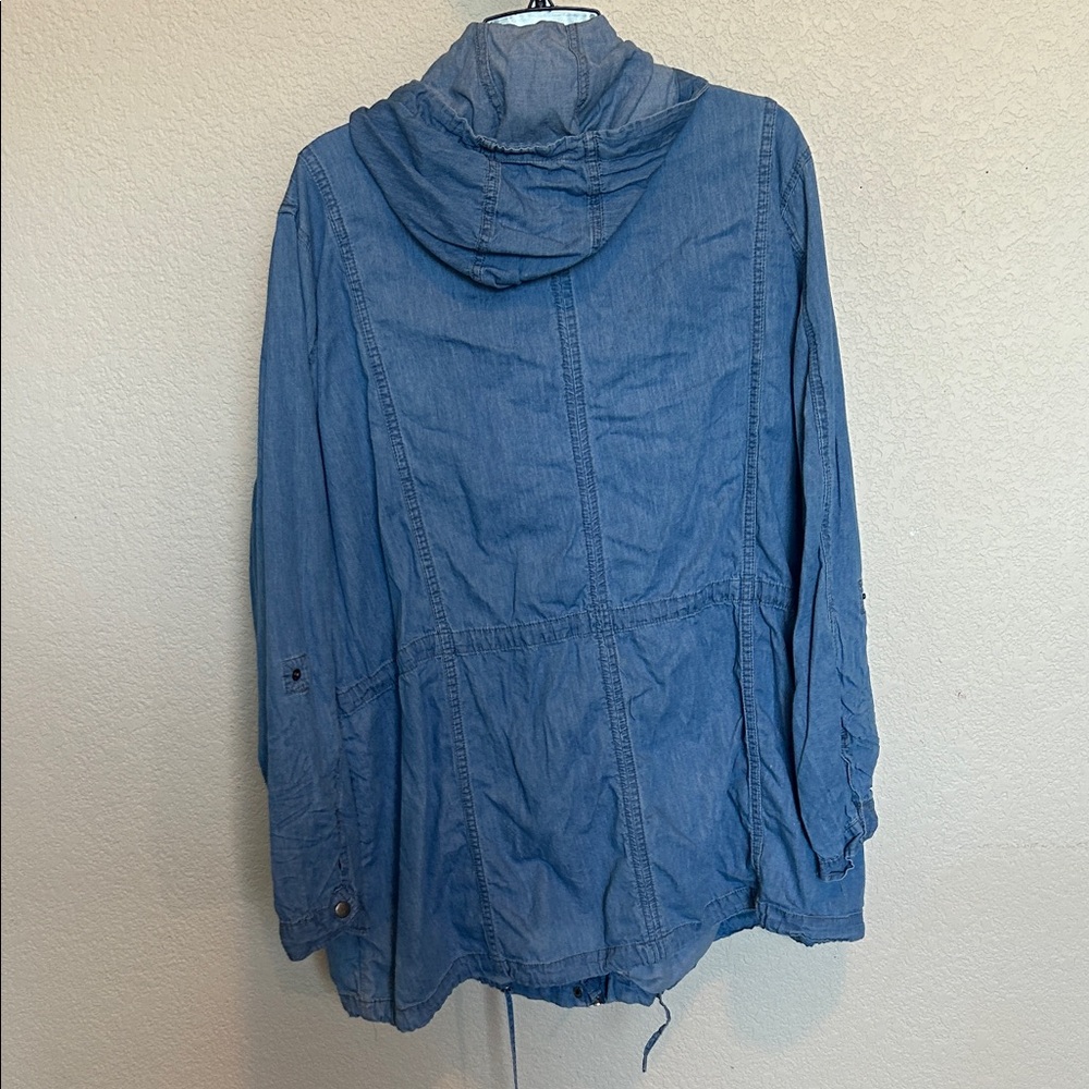 Torrid Denim Jacket with Star Pattern - Picture 7 of 7